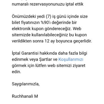 İptal Garantili Bilette Gizli Kesinti Ve Kupon Kısıtlaması