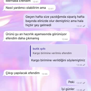 Bayram Öncesi Siparişim Hala Ulaşmadı Ve İade Talebim Cevapsız Kaldı