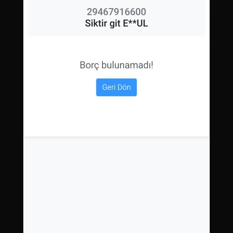 Yanlış Borç Bildirimi İle Yaşanan Tedirginlik