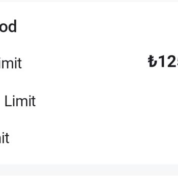 Yanıltıcı QR Harcama Limiti Sorunu