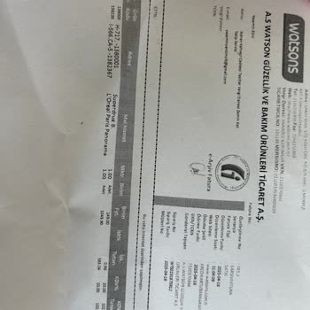 Watsons Online'dan Açık Rimel Gönderimi Sorunu