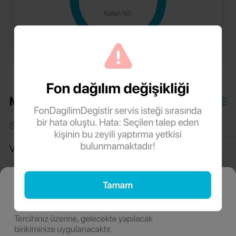 Fon Değişikliği Sorunu Ve Kullanıcı Yetkisi