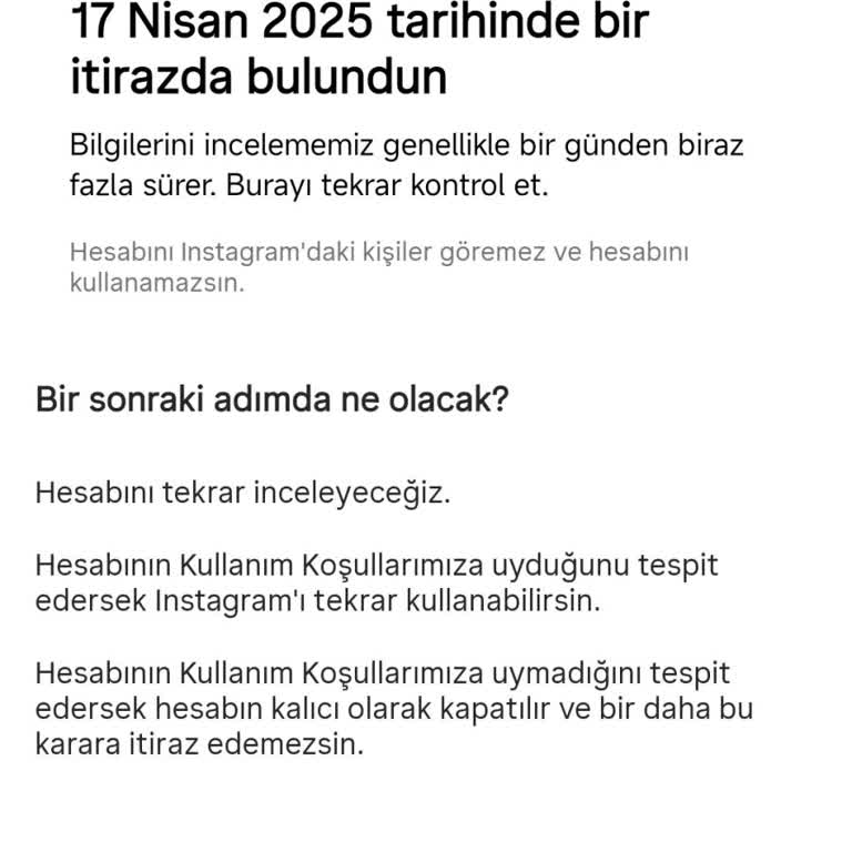 Instagram Haksız Hesap Askıya Alınması Ve Acil Çözüm Talebi!