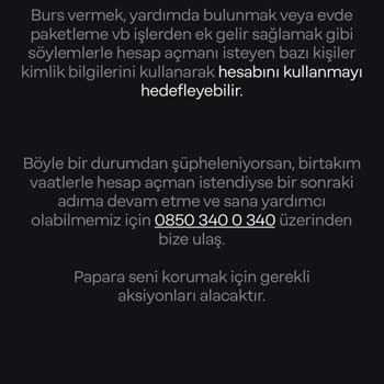 Evde Paketleme İş Başvurusunda Kişisel Bilgilerin Güvenliği Hakkında Endişe