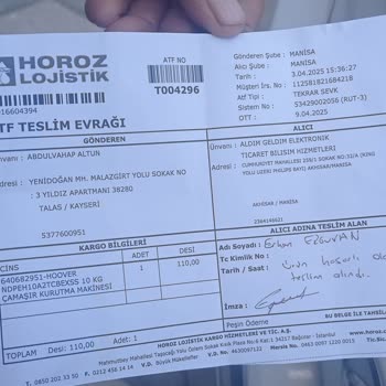 Horoz Lojistik İle Hasarlı Teslimat Ve Tazmin Sorunu