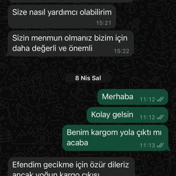 Sipariş Sonrası İletişim Sorunu Ve Teslimat Gecikmesi