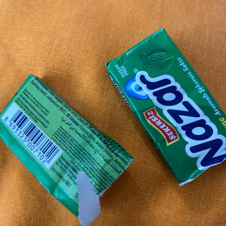 Nane Aromalı Sakızların Aroma Sorunu