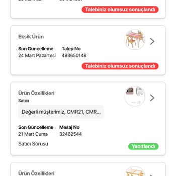 Eksik Gönderilen Ürün Ve Yanlış Adres Sorunu