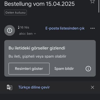Beklenmedik Sipariş Bildirimleri Ve Gizlilik Endişesi