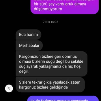 Bayram Öncesi Verilen Siparişin Teslim Edilmemesi Ve İletişim Sorunları