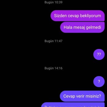 Bayram Öncesi Verilen Siparişin Teslim Edilmemesi Ve İletişim Sorunları