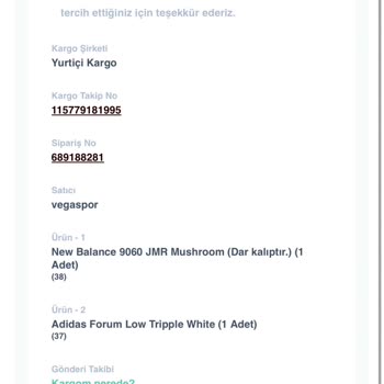 Kargo Sorunu Ve Para İadesi Engeli