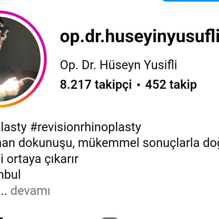 Rinoplasti Sonrası Memnuniyetsizlik