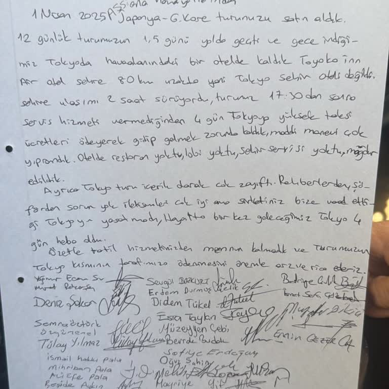 Ejder Turizm İle Seyahat Hayal Kırıklığı