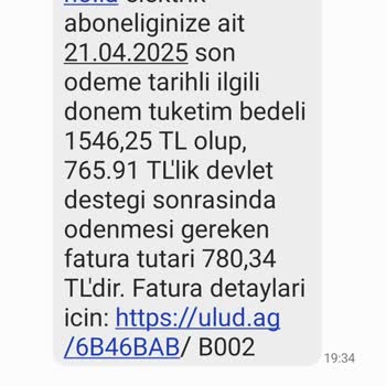 Fatura Yardımı Sonrası Artan Maliyetler