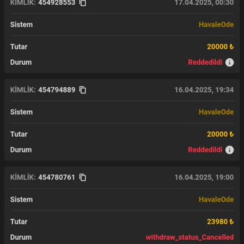 Çekim Talebinde Gecikme Ve Müşteri Hizmetleri Sorunu
