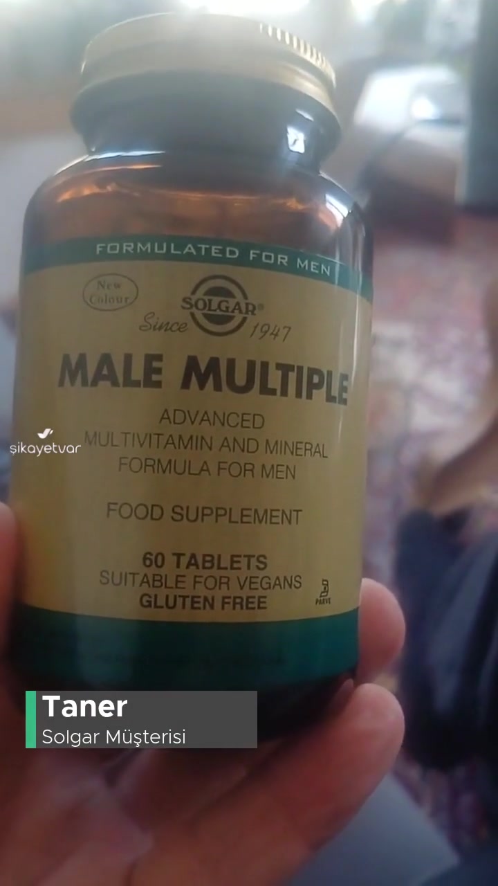 Solgar Male Multiple'de Çok Kötü Koku Var videonun kapak resmi