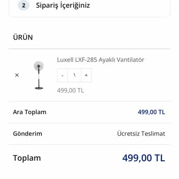 Ova Ticaret Siparişim Gelmedi Paramı Geri İstiyorum