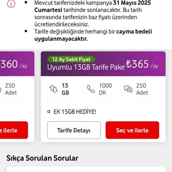 Vodafone'un Yeni Üyelik Fiyatlandırma Sorunu
