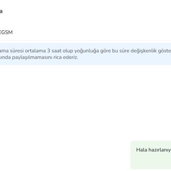 Kargo Bilgisi Eksikliği Ve Gecikme