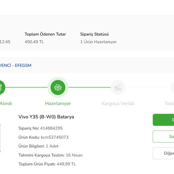 Kargo Bilgisi Eksikliği Ve Gecikme