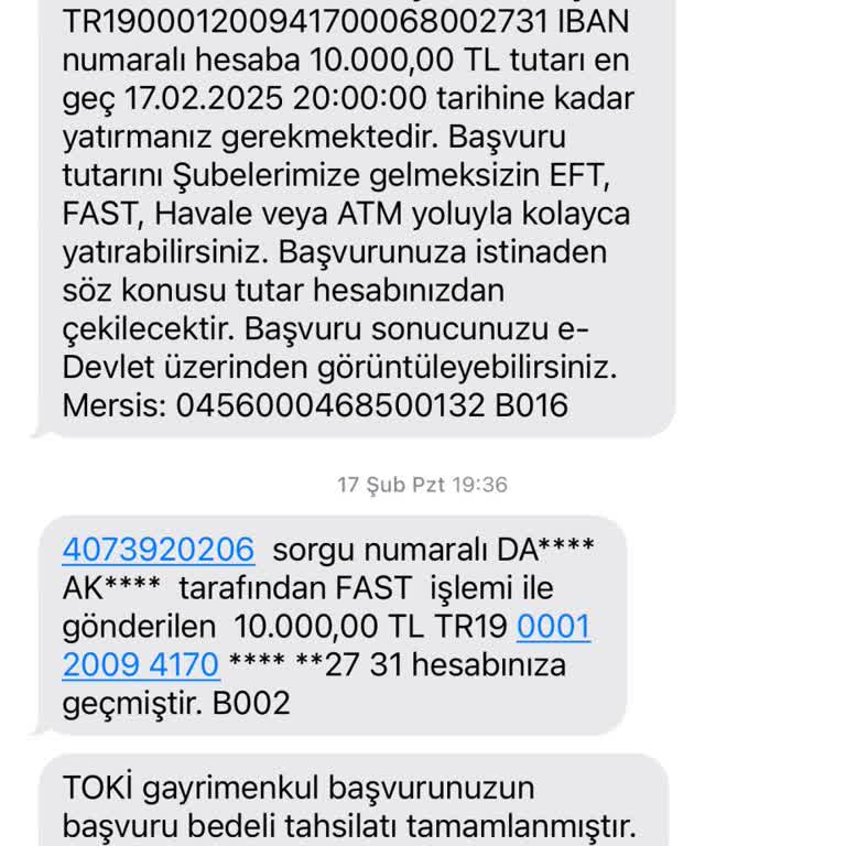 TOKİ Başvuru Ücreti İadesi Bekleyen Müşteri Mağduriyeti