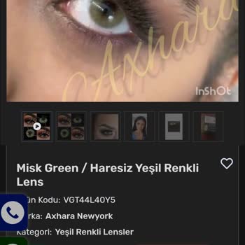 Yanlış Renk Lens Ve İade Sorunu