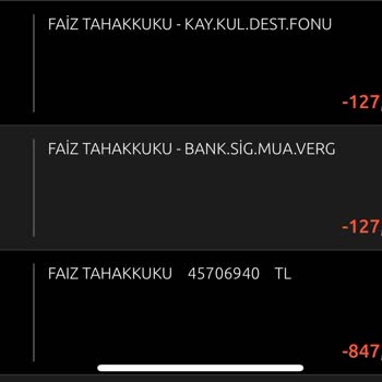 Haksız Faiz Tahakkuku Ve Erişilemeyen Müşteri Hizmetleri