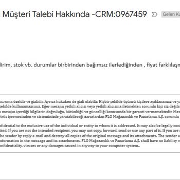 Yanıltıcı Fiyat Etiketi Ve Müşteri Hizmetleri Yanıtı