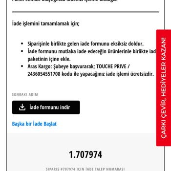 İade Sürecinde Sabrı Tüketen Deneyim