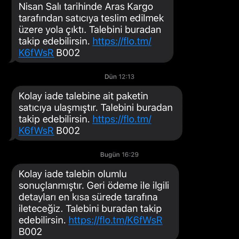 Kusurlu Ürün Ve İade Edilmeyen Kargo Ücreti