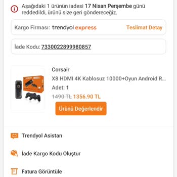 Bozuk Oyun Konsolu Ve Hatalı İade Süreci