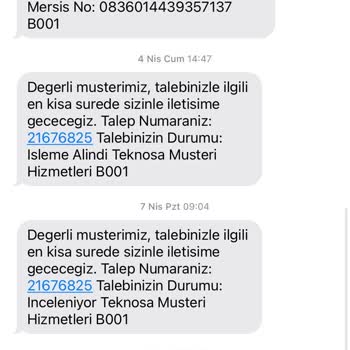 Teknosa'dan Alınan Ekran Film Garantisi Sürekli Stok Sorunu Ve İlgisizlik