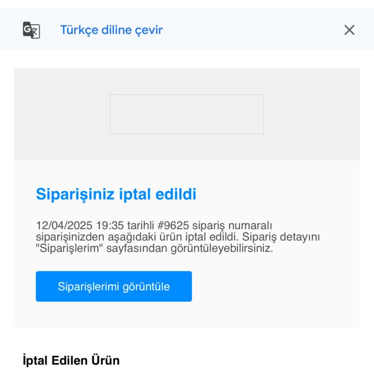 İade Edilmeyen Ürün Ücreti Ve Yetersiz Müşteri Hizmetleri