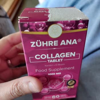 Zühre Ana Hologramı Olmayan Collagen Tablet ve Yırtık Kutu Şikayeti