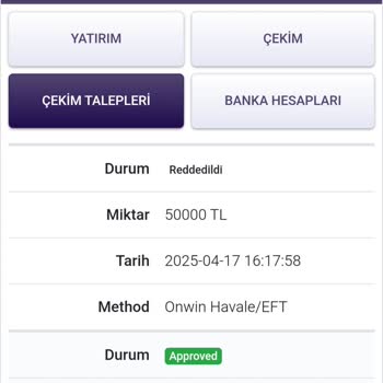 Onwin Bahis Kazancımın İptali ve Hesabımın Sıfırlanması