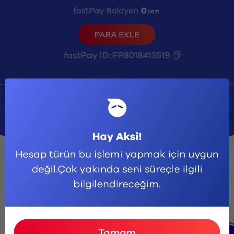 Karttan Hesaba Para Gönderememe Sorunu