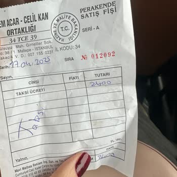 Köprü Ücreti Mağduriyeti: Taksi Yolculuğunda Fahiş Fiyat