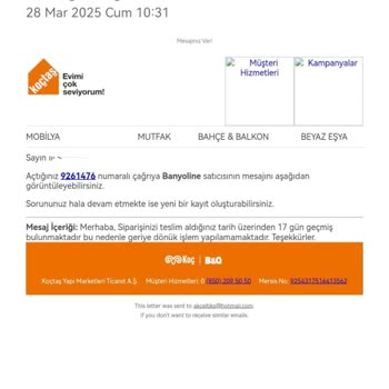 Koçtaş'tan Aldığım Üründe Kırıklar Ve İade Sorunu