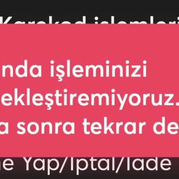 İninal Kartta Paramı Kullanamıyorum, Mağdurum