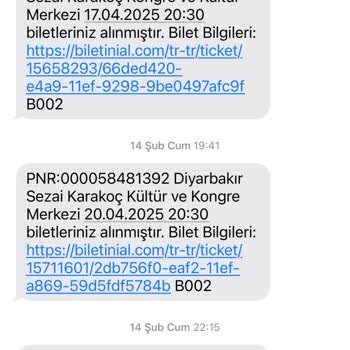 Bilet Görünmüyor, Müşteri Hizmetleri Cevap Vermiyor