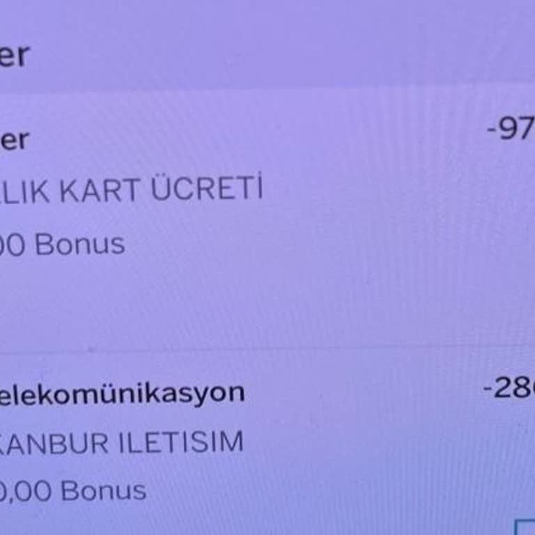 Garanti Bonus Kart Aidat Ücreti Sorunu
