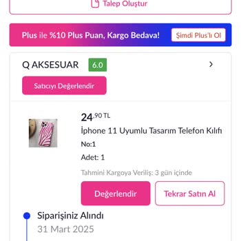 Pazarama'da Kargo Ve İletişim Sorunu