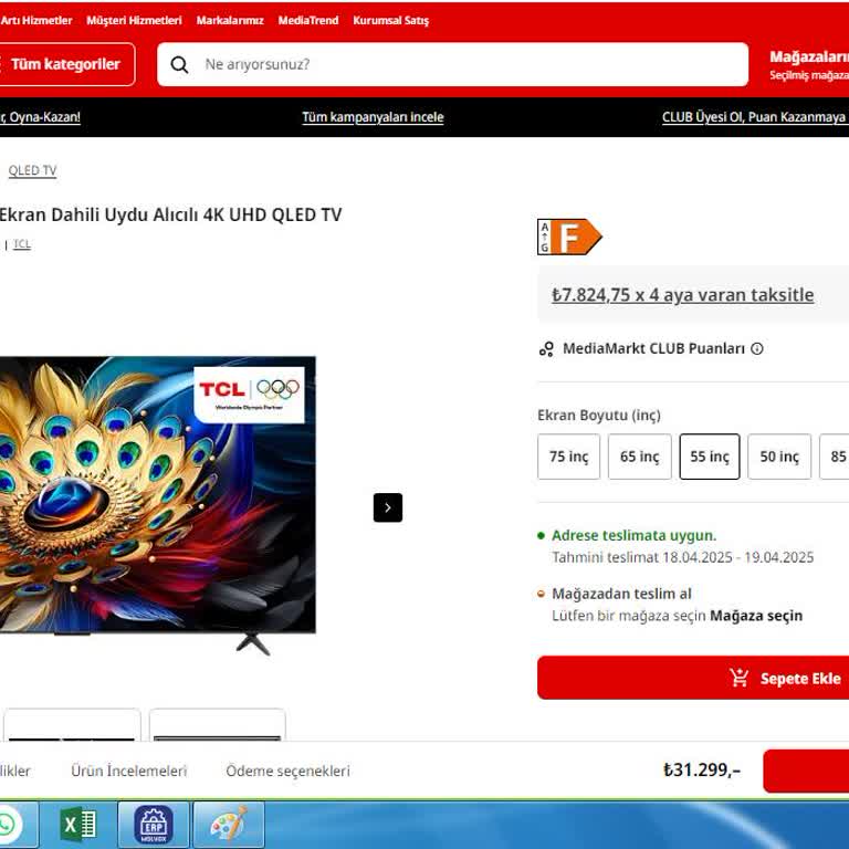 Media Markt Fiyat Farkı İadesi Talebi