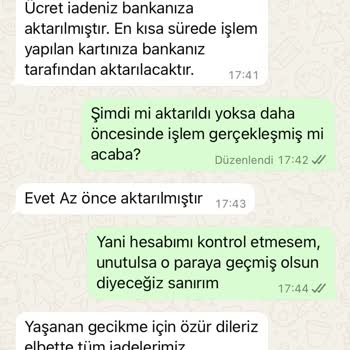 İptal Edilen Tiyatro Oyunu Ve Geciken İade Süreci