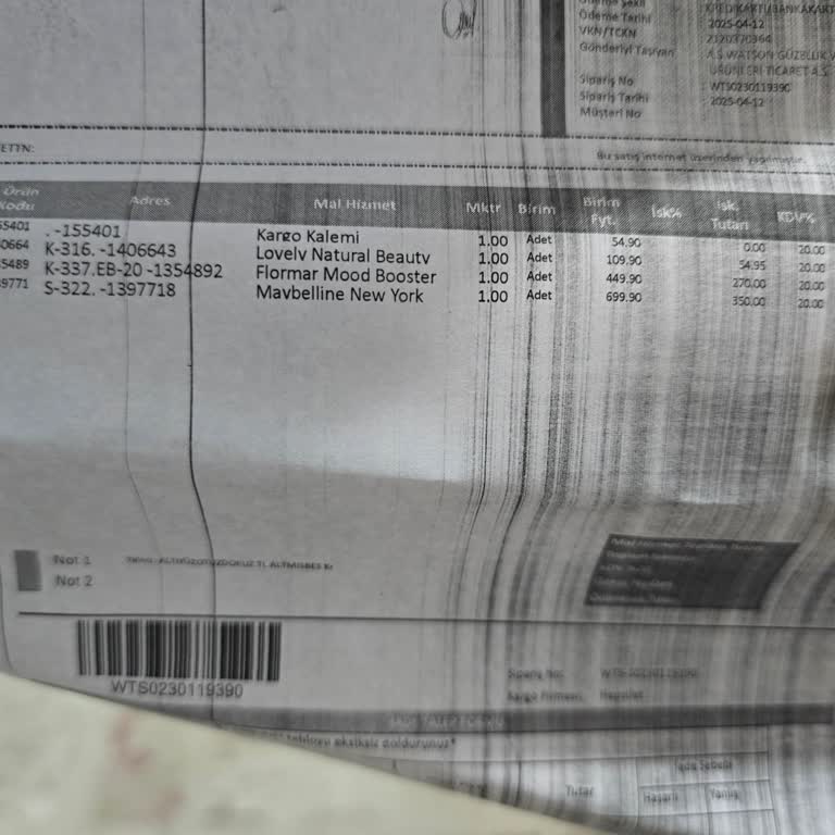 Yanlış Faturalandırılan Kargo Ücreti Ve Eksik Ürün