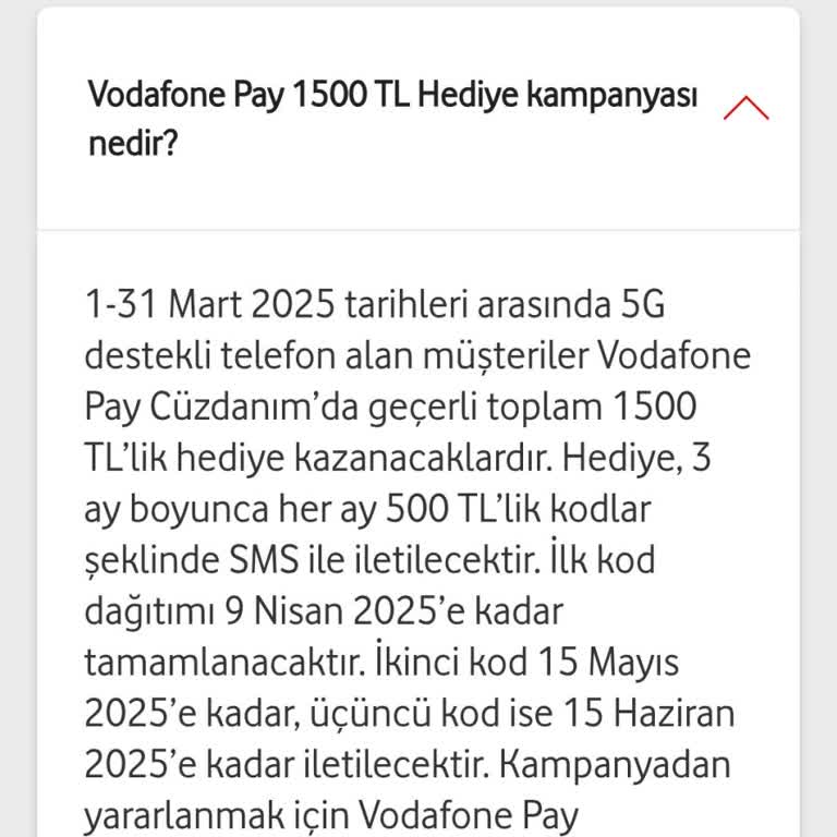 Vodafone 5G Cihaz Kampanyasında Müşteri Hizmetleri Sorunu