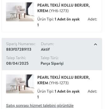 Vivense'den Aldığım Koltuğun Teslimatı Ve Yanlış Ayak Sorunu