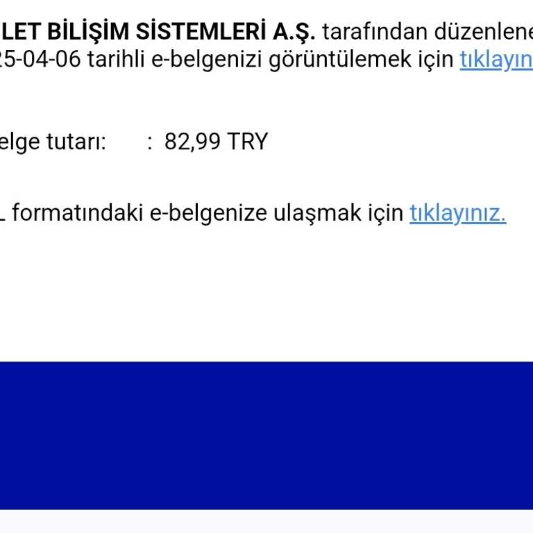 Obilet E-Belge Ücreti Hakkında Belirsizlik