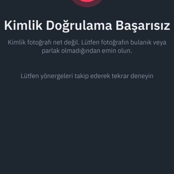 Kimlik Doğrulama Sorunu Ve Canlı Destek Erişimsizliği